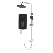 ALPHA 55W RAIN SHOWER WATER HEATER WITH DC PUMP - MISTY SILVER | IM9I/RAINSHOWER-MISTY SILVER